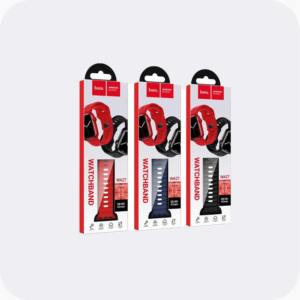 Hoco WA27 Flexible Stepped Pattern Solid Silicone Strap