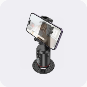 Hoco K23 Lotus Smart 360 Degrees Auto Face Tracking Black Color